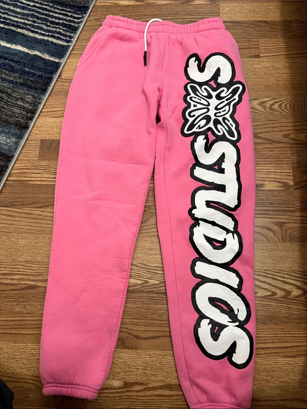 SB STUDIOS pink sweatpants size medium